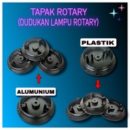 Rotary tread or rotary lamp holder (aluminum and plastic) H series 2024-xenon