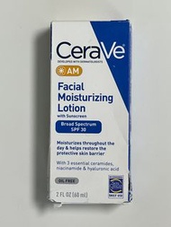 Cerave AM日霜 60ml 玻尿酸修復保濕乳液 facial moisturizing lotion SPF30