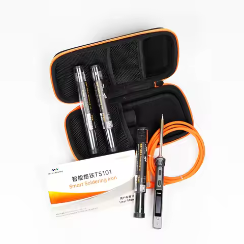 MINIWARE H100 Digital Soldering Iron Handle High Power Internal Heating Welding Pen for Household El