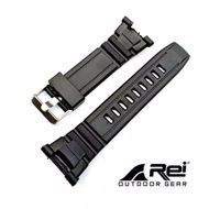 REI DAGGER WATCH STRAP REI DAGGER RUBBER STRAP BLACK