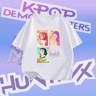 Unisex 2025 KPop Demon Hunters Movie Tshirt HUNTR/X Zoey Print Tshirt #77 Unisex Tshirt Adult &kids 