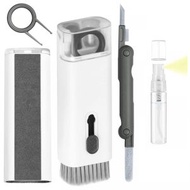 便捷多功能電腦電話耳機清潔刷 | iPhone iPad Macook PC  Airpod | 清潔套裝 | 7 合 1 清潔工具 | 電子產品全適用 藍色