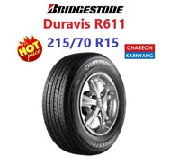 ยาง Bridgestone 215/70 R15 รุ่น Duravis R611 ปี24 จำนวน *1เส้น*