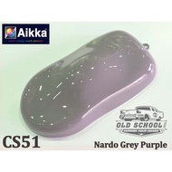 AIKKA CS51 NARDO GREY PURPLE OLD SCHOOL SUPREME SOLID COLOUR 2K CAR PAINT