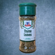 MCCORMICK << THYME jar 12g >> BALM Leaves [AUSTRALIA] Thyme Leaves The Herb & Spice Experts