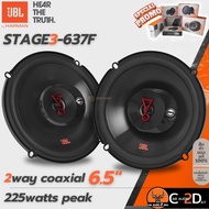 💖งานอย่างดี💖 ลำโพงใหม่ขายดี !!JBL STAGE3 637F ลำโพงรถยนต์ ลำโพงติดรถยนต์คู่หน้าหรือ หลัง ขนาด6.5นิ้ว