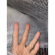 Combo 10m long, 1.6m high, 5mm thin white wire net used to fence chickens and ducks as a fence