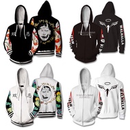 Men Hoodie plus size S-5XL anime Tokyo Revengers 3D Printing Autumn Winter Fashion Anime Hoodies Long Sleeve Zipper hoodie