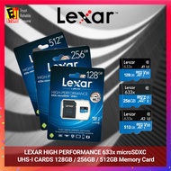 LEXAR HIGH PERFORMANCE 633x microSDXC UHS-I CARDS LSDMI128BBAP633A (128GB)
