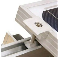 อุปกรณ์ยึดแผงโซล่าเซลล์  Aluminum SOLAR MID Clamp & END Clamp