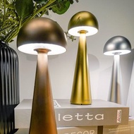 義大利UBIQUA Tiny 微柔蕈光輕奢風USB充電式檯燈-多色可選