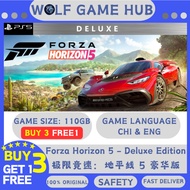 Forza Horizon 5 - Deluxe Edition  ( PS5 ) Game Digital Download Permainan Digital Muat Turun Permain