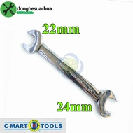 C-Mart F0301-2224 double-head wrench 22mm and 24mm