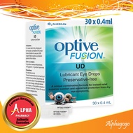 Optive Fusion UD Lubricant Eye Drops (30 X 0.4ml)