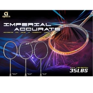 Apacs Imperial Accurate【FRAME OR INSTALL STRING 4-knot+Overgrip】(ORIGINAL) Badminton Racket (1 Pcs)