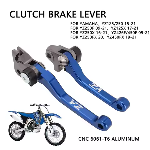 Motorcycle Accessories CNC Clutch Brake Lever For YAMAHA YZ125 YZ250 YZ250F YZ125X YZ250X YZ426F YZ4