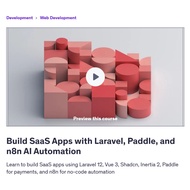 Ai n8n Video Course-Build SaaS Apps with Laravel, Paddle, and n8n AI Automation