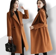 long coat wanita korea import panjang thrift peremium pl jumbo preloved blazer wanita terbaru