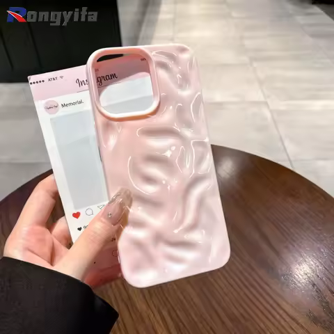 INS Style 3D Meteorite Texture Wave Case For OPPO A77 A77S A57 A57E A57S A95 A92 A74 A72 A92 A52 A55