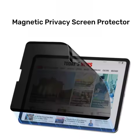 360 Degree Detachable Magnetic Privacy Screen Protector for Surface Pro 12 11 10 9 8 X Pro 7 6 5 4 S