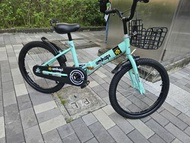20吋折疊中童單車AM綠色 628元，另12吋428元，14吋478元，16吋528元，18吋578元 小童單車bbcwpshop bike