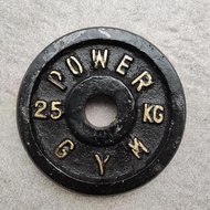 2.5kg Iron Barbell Dumbell Plate