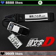 Initial D Series Creative AE86 Car Model Keychain JDM Modified Pendant Decorative Ornaments Backpack