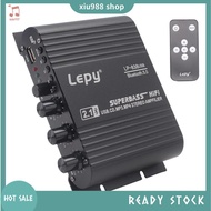 (xiu988)  838 USB Bluetooth Subwoofer Amplifier HIFI 2.1 12V Car Home Amplifier U Disk Lossless Suit