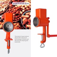 FALLFORBEAUTY Hand Crank Grain Mill, Manual Operation Table Clamp Manual Food Grinder, Nut Grinder H