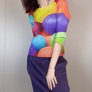 ▪️富貴選物FUGUEI▪️三宅一生PP 彩色氣球上衣