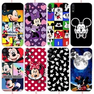 Samsung A12 A20 A30 A20S A14 S9 Plus WY24 cute Mickey Mouse Cartoon Soft transparent phone case