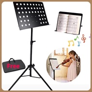 Portable Music Sheet Stand Lyrics Stand Heavy Duty Music Accessories Adjustable Folding Music Stand