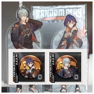 (Genuine) Wise Belle ZZZ Standee Badge - official Zenless Zone Zero Badge, model