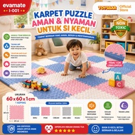EvaMate Baby Puzzle Playmat 60x60cm – SNI Children's Play Mat