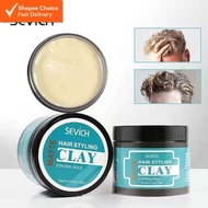 The Beauty Street Sevich Hair Clay Matte Styling High Strong Hold Hair Gel Pomade Osis Wax (80g)