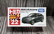 【G&amp;T】純日貨 TOMICA 多美小汽車 NO.22 新車貼 Volvo C40 Recharge電動車 188162