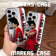 Soft Case Indonesian National Team Player Edition Kevin Diks Clear Transparent Clear Full Protec Cam