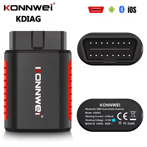 KONNWEI KDIAG Full System Reset SAS EPB Service ECU Programmer Auto OBDII Scanner OBD2 Car Diagnosti