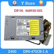 Y Store 475W PSU DPS-475CB-1 A PSU 468930-001 480720-001 Untuk HP Z400 Workstation Suis Bekalan Kuas