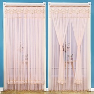 Tirai sekatan pintu anti-nyamuk tirai rumah tebukan percuma tirai bilik tidur pintu tirai kelambu tirai kasa anti-terban