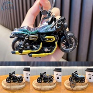 KIMI-Convenient Alloy Car Keychain for Boys Realistic Simulation Motorcycle