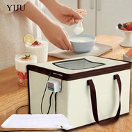 [YIJU] Bread Proofer Container Folding Sourdough Starter Warmer, Bread Proofing Box for Kitchen, Com