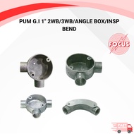 PUM G.I 1" 2WB/3WB/ANGLE BOX/INSP BEND
