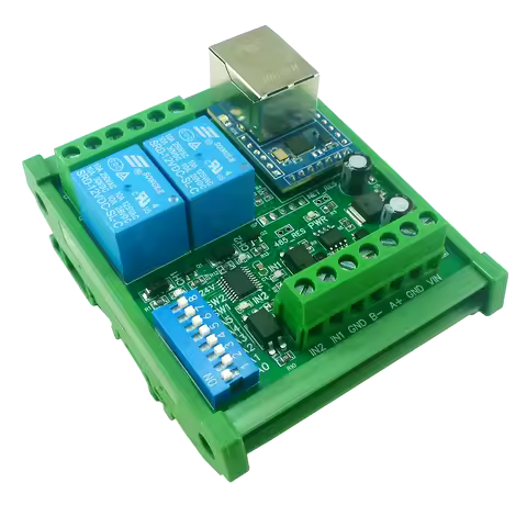Multifunction Network Relay Ethernet to RS485 Serial Serve LAN RJ45 Modbus MQTT TCP UDP PLC IO Expan