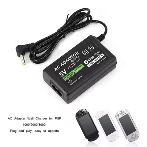 Wall AC Adapter Power Supply Cord for PSP 1000/2000/3000 for psp 3000 power supply for psp for psp 1