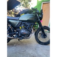 keeway cafe racer 152 crashguard