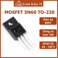 MOSFET product 5N60 TO-220 current 5A voltage 600V N-CH
