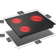 Manufacturer Embedded Three-Head Electric Ceramic Stove Multi-Head Electric Stove Electric Ceramic S