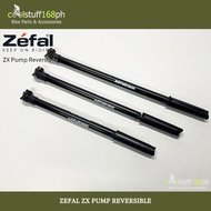 CS168ph ZEFAL ZX Pump Reversible (Presta & Schrader) Bicycle Accessories