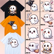 HOONEYBEE - FUNNY HALLOWEEN T-SHIRT FUNNY GHOST T-SHIRT CUTE GHOST T-SHIRT